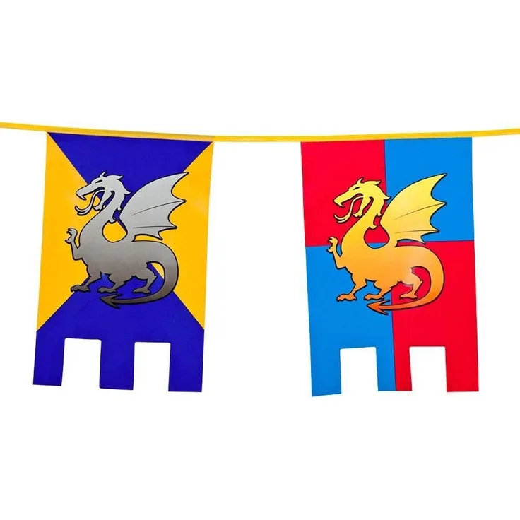 Boland flaggenleine Knights & Dragons Polyester 6 Meter