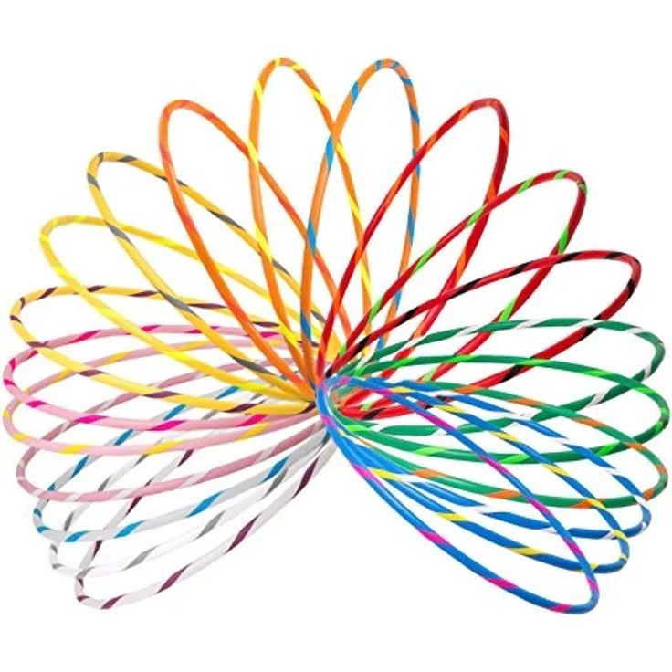 Bunter Kinder Hula Hoop für kleine Profis, Ø60cm, Rosa-Pink – Bild 3