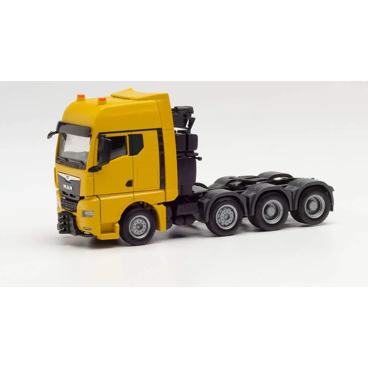 Herpa 313537 1:87 MAN TGX GX Schwerlastzugmaschine, gelb