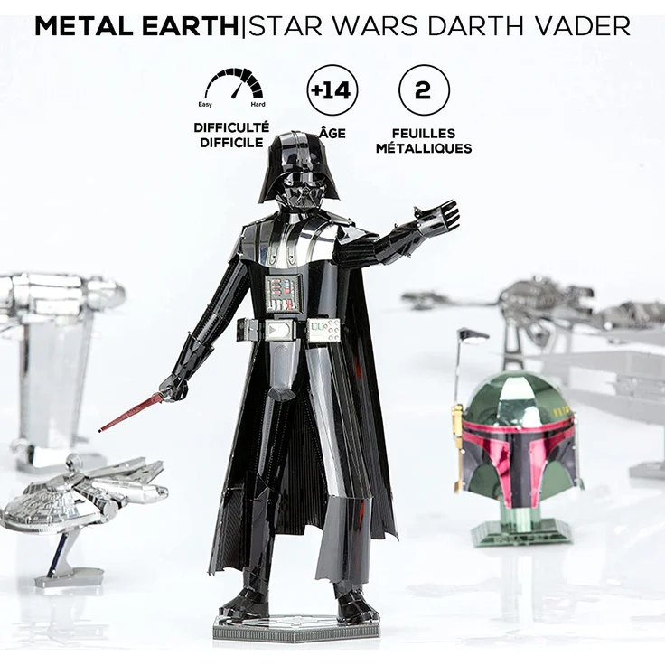 Metal Earth: Iconx STAR WARS Darth Vader – Bild 5