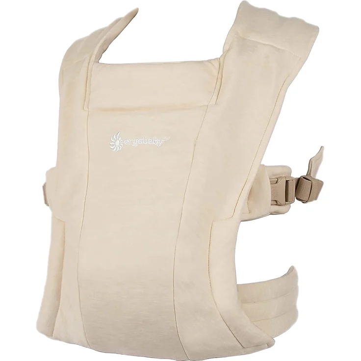 Ergobaby Babytrage für Neugeborene ab Geburt Extra Weich, Embrace Bauchtrage Baby-Tragetasche Ergonomisch, Cream, 1 Stück (1er Pack) – Bild 4