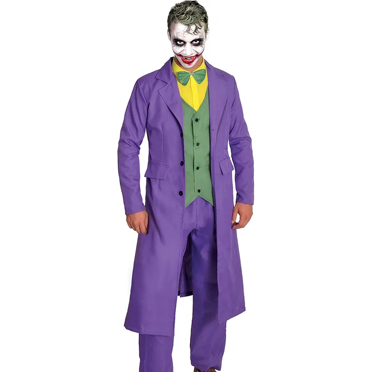 DC Comics The Jokerherrenkostüm-Anzug lila 2-teilig Größe XL