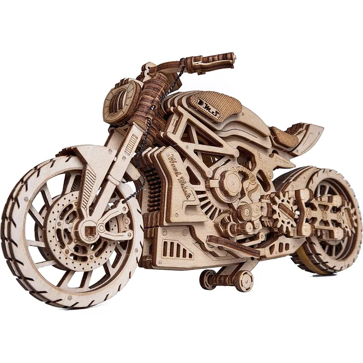 Holzbausatz Motorrad