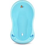 Babykajo Baby Badewanne mit Stöpsel – Baby Wanne aus BPA freiem Plastik und 86 cm Länge