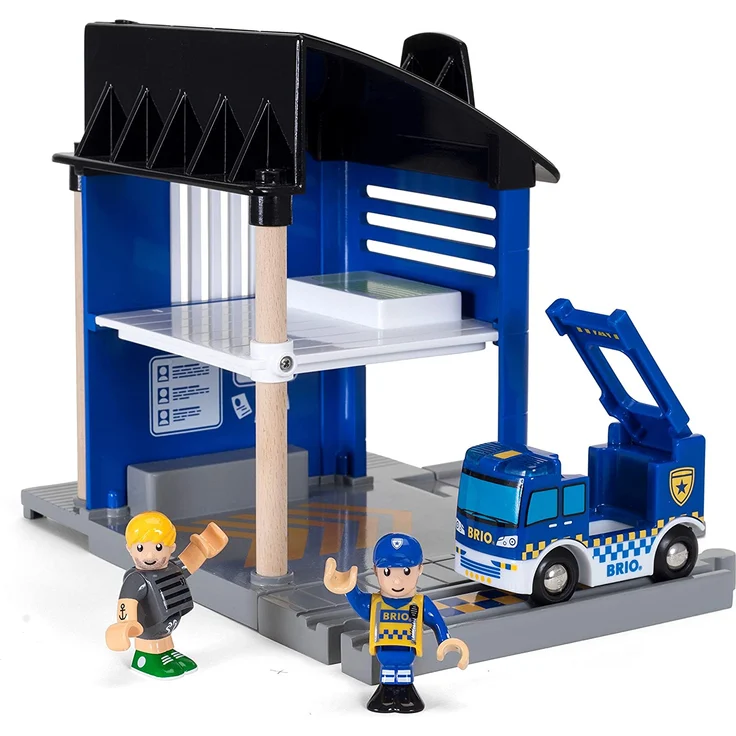 BRIO Bahn 33813 - Polizeistation mit Einsatzfahrzeug - Preisvergleich – Bild 12