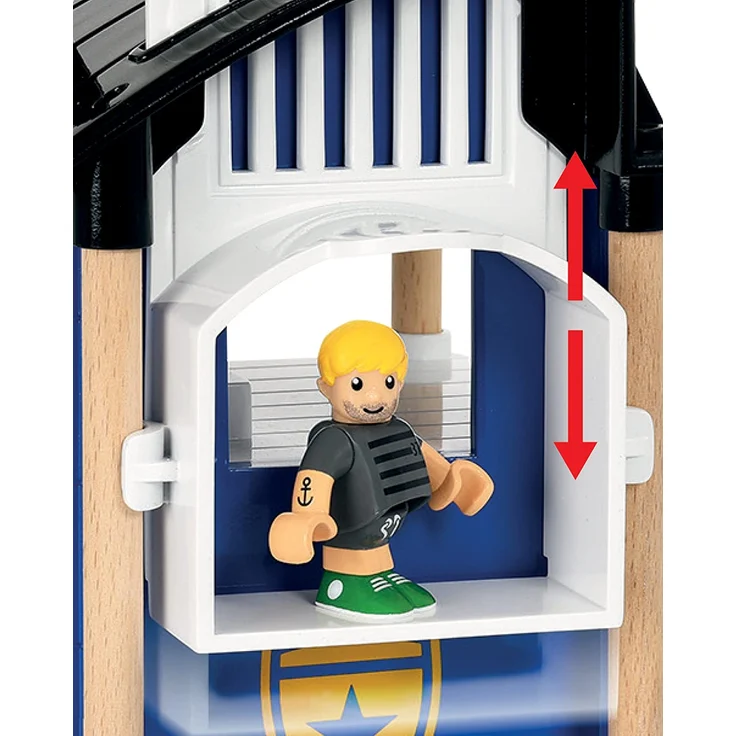 BRIO Bahn 33813 - Polizeistation mit Einsatzfahrzeug - Preisvergleich – Bild 5