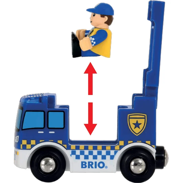BRIO Bahn 33813 - Polizeistation mit Einsatzfahrzeug - Preisvergleich – Bild 15