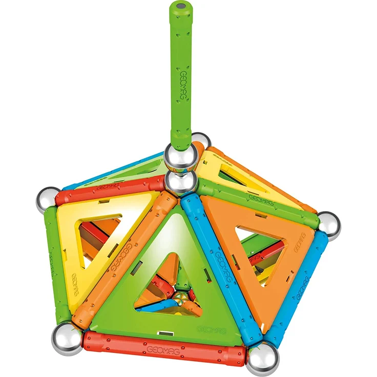 Geomag, Classic Confetti, 352, Magnetkonstruktionen und Lernspiele, 50-teilig – Bild 2