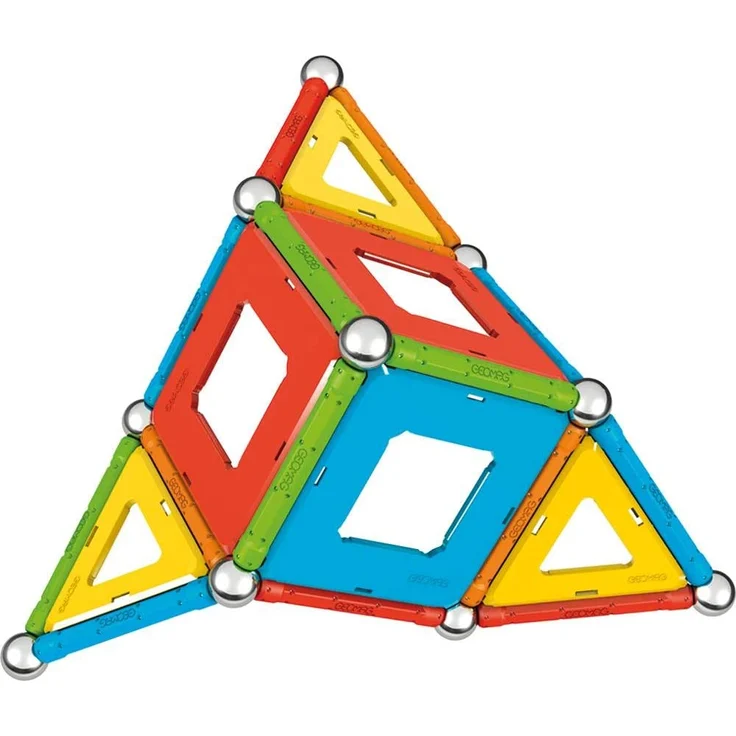Geomag, Classic Confetti, 352, Magnetkonstruktionen und Lernspiele, 50-teilig – Bild 4