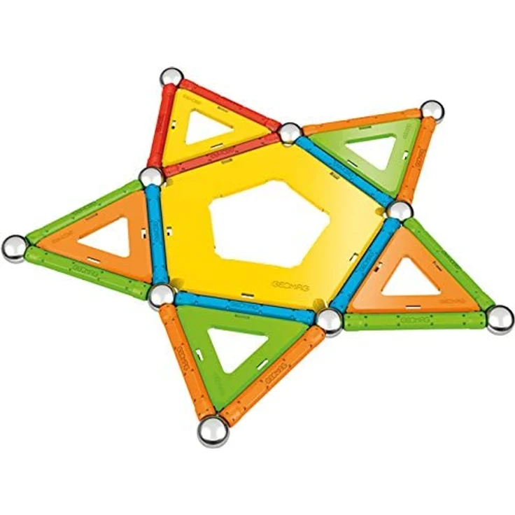 Geomag, Classic Confetti, 352, Magnetkonstruktionen und Lernspiele, 50-teilig – Bild 8