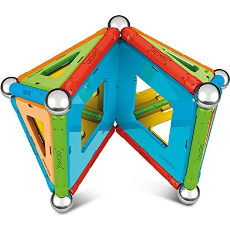 Geomag, Classic Confetti, 352, Magnetkonstruktionen und Lernspiele, 50-teilig – Bild 12