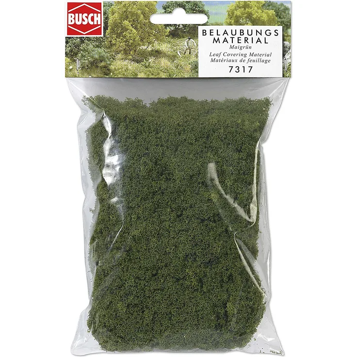 Busch 7317 Løvmateriale Majgrøn
