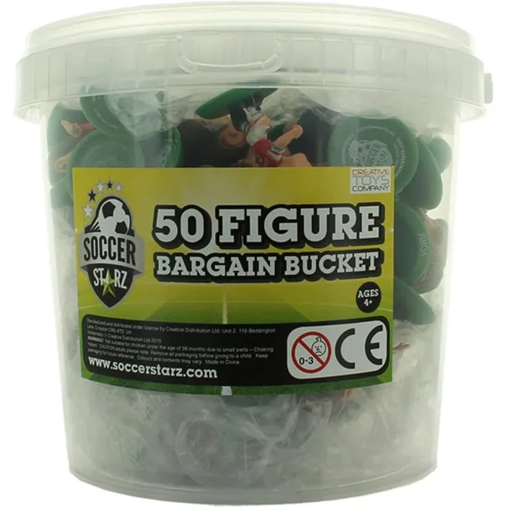 SoccerStarz - 50 Piece Bargain Bucket (Standard)