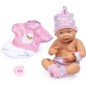 Bild für Bayer Design Newborn Baby 36 cm mit Zubehör