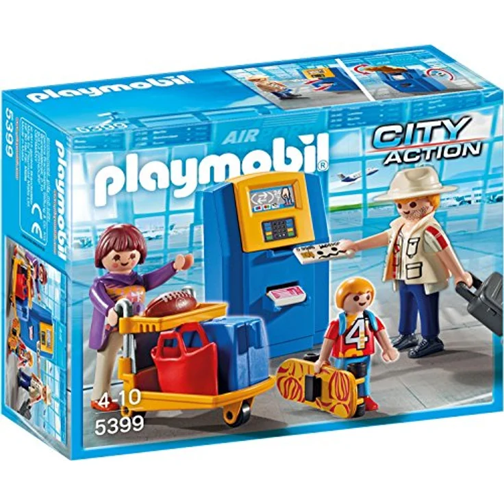 Playmobil 5399 - Familie am Check-in Automat – Bild 1