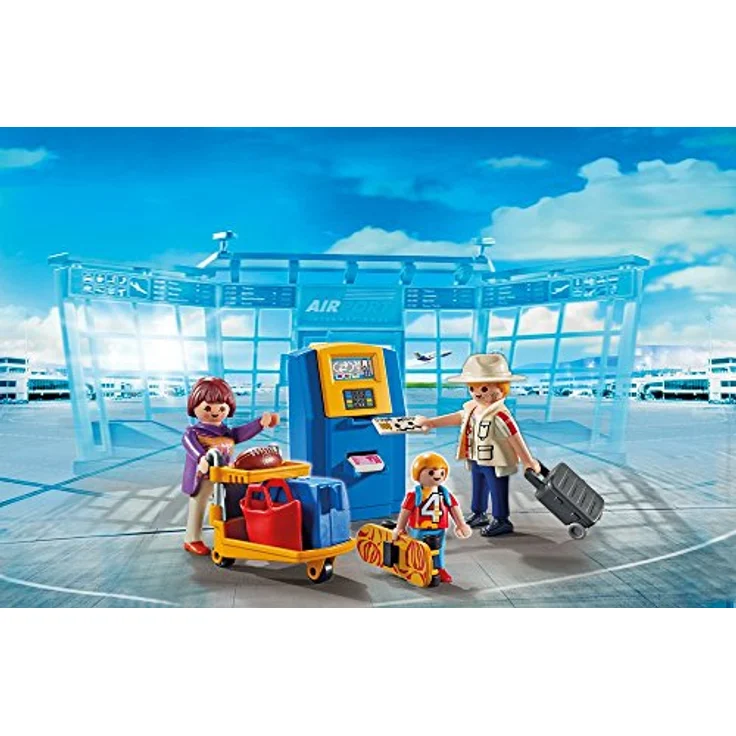 Playmobil 5399 - Familie am Check-in Automat – Bild 2