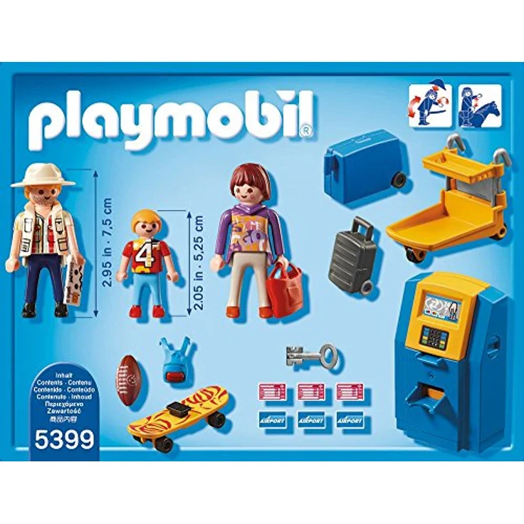 Playmobil 5399 - Familie am Check-in Automat – Bild 3
