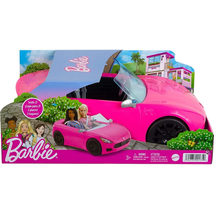 Mattel - Barbie Auto Cabrio, pink – Bild 6