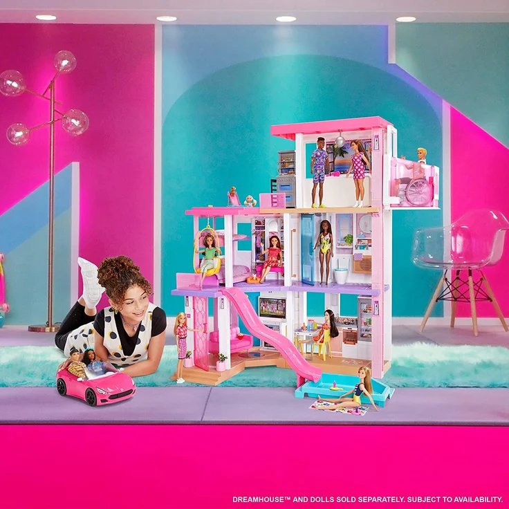 Mattel - Barbie Auto Cabrio, pink – Bild 2