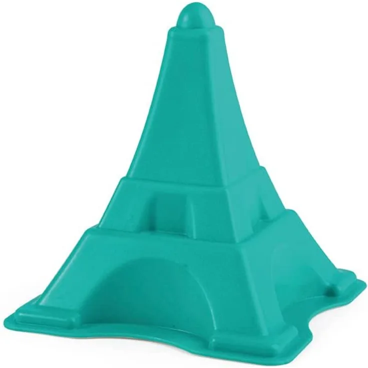 Hape E4082 - Eiffelturm, Strandspielzeug/Sandspielzeug, blau-grün