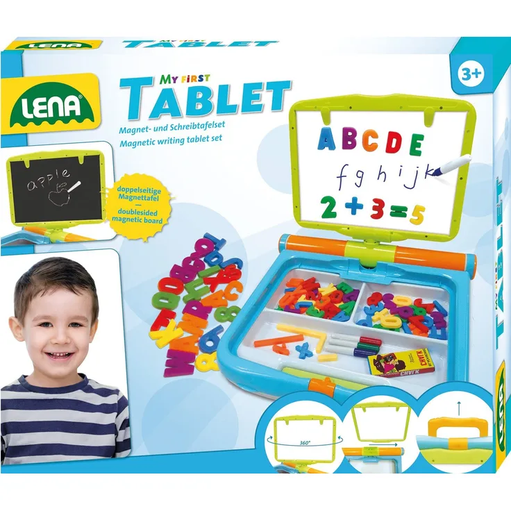 Lena 65712 - My first Tablet, Magnet und Schreibtafel, beidseitig