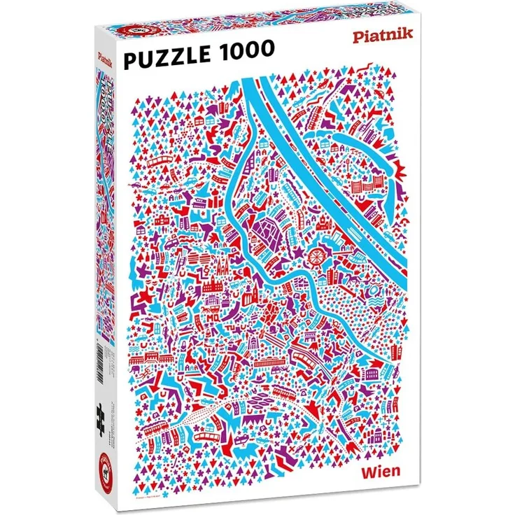 Piatnik 5484 Wien Puzzle