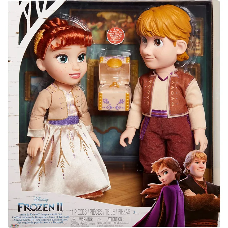 Jakks Pacific Frozen 2 Anna and Kristoff