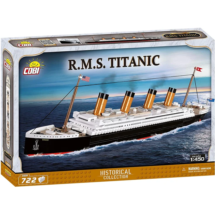 COBI 1929 Historical Collection R. M. S. TITANIC Bausteinsatz Klemmbausteine – Bild 8