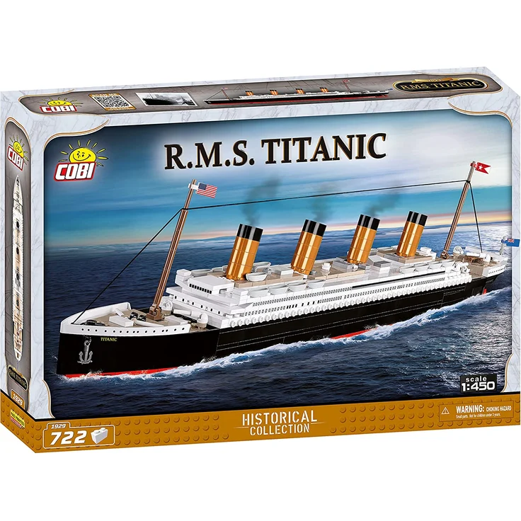 COBI 1929 Historical Collection R. M. S. TITANIC Bausteinsatz Klemmbausteine – Bild 3