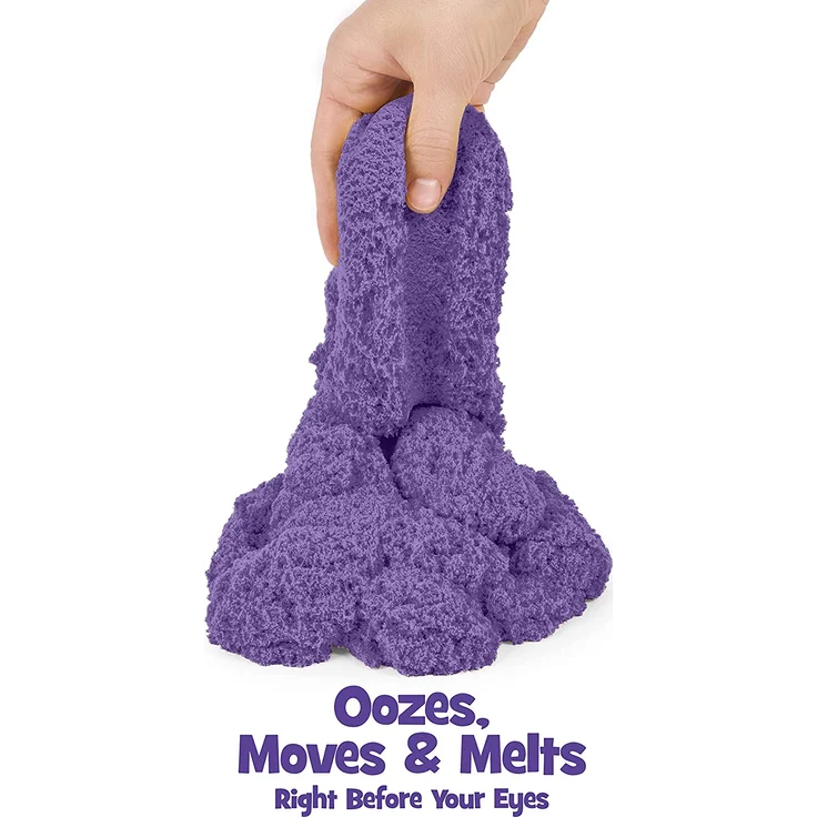 Kinetic Sand 6047184 - 907 g Beutel lila - Preisvergleich – Bild 3
