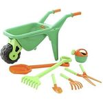 Polesie Gartenset mit Schubkarre 7-TLG., (Set 456)
