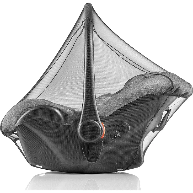 reer Insektennetz für Babyschalen, Moskitonetz passend für alle Modelle wie Maxi Cosi, schwarz