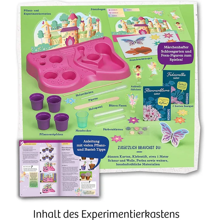 KOSMOS 632144 Feen-Garten Experimentierkasten – Bild 7