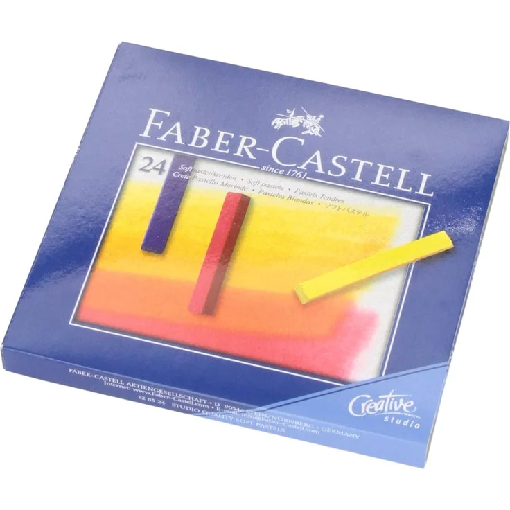 Faber-Castell Softpastellkreiden, 24er Set Etui – Bild 8