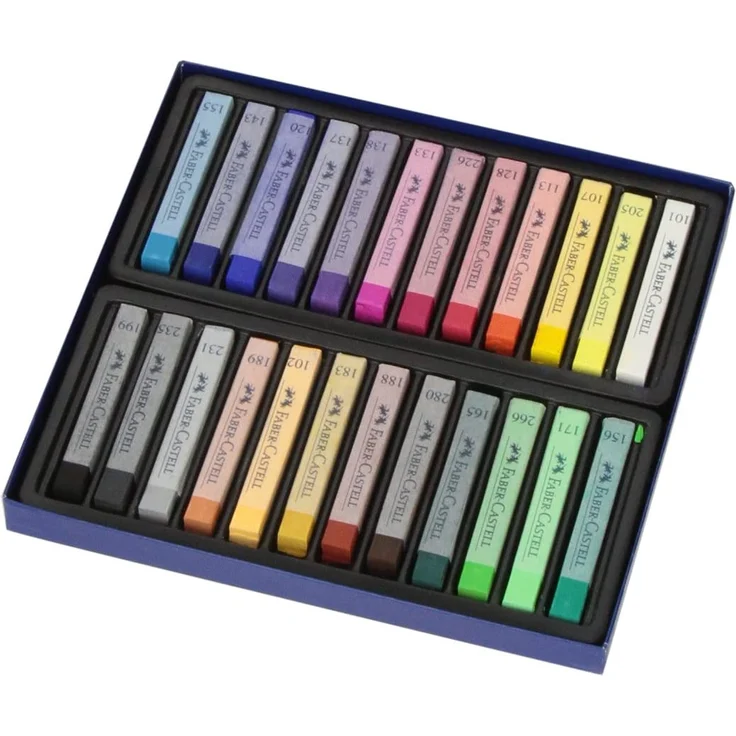 Faber-Castell Softpastellkreiden, 24er Set Etui – Bild 7