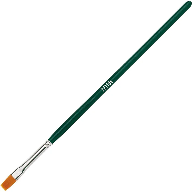 Kreul Pinsel Basic feines Nylon flach Gr. 6