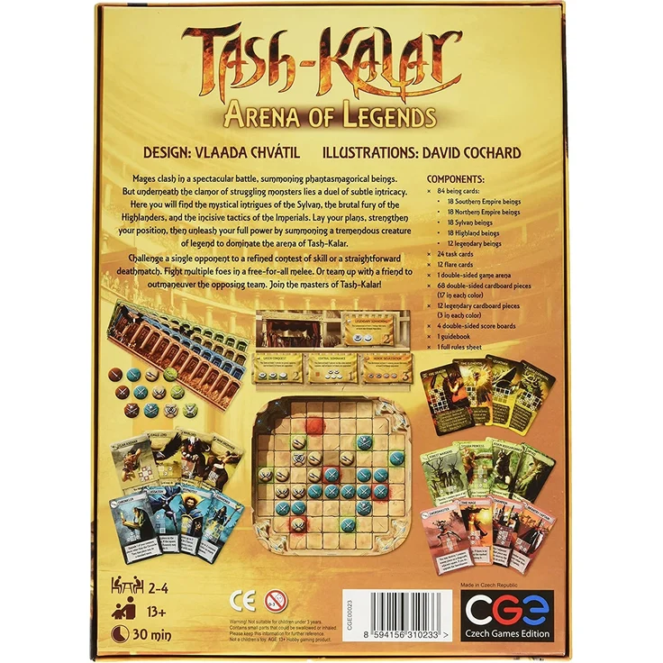 Czech Games Edition CGE00023 Nein Tash-Kalar, Spiel – Bild 3