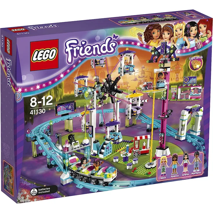 LEGO Friends 41130 - Großer Freizeitpark, Spielzeug für Jungen und Mädchen