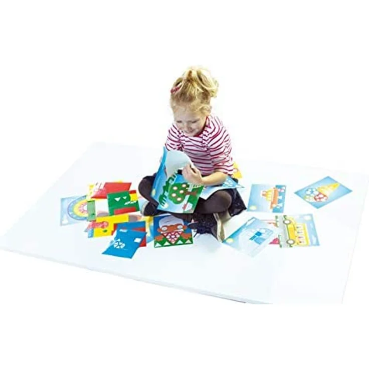 SES Creative 0643307 lerne Farben und Formen Lernspielzeug, Mehrfarbig – Bild 4