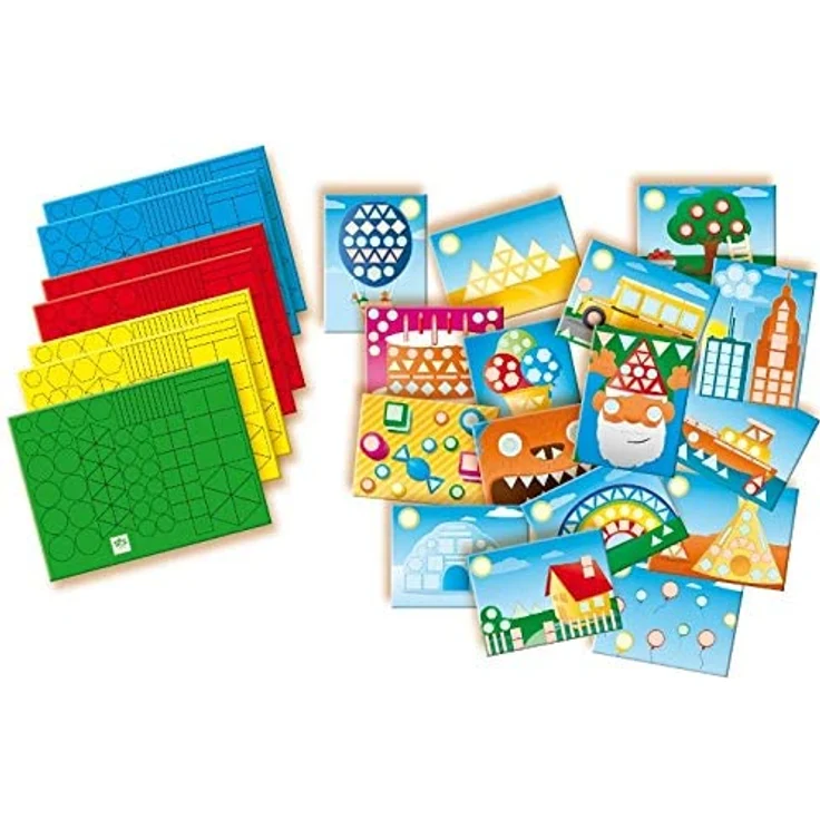 SES Creative 0643307 lerne Farben und Formen Lernspielzeug, Mehrfarbig – Bild 3
