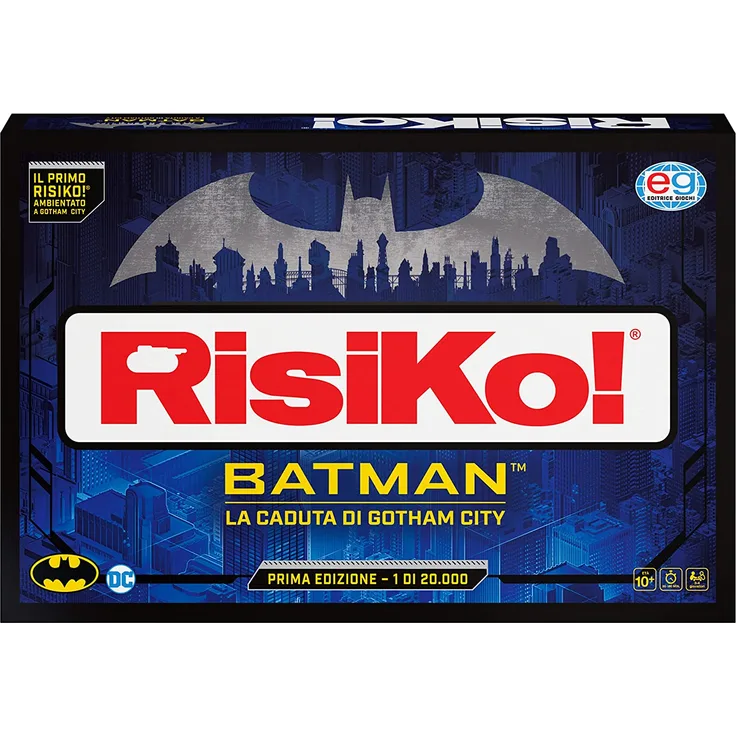 Spin Master - Editrice Giochi, Risiko! Batman DC, Strategiespiel, Brettspiel, ab 10 Jahren, 6062086