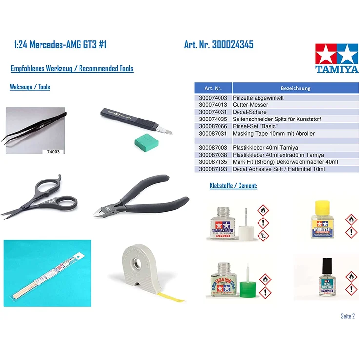 Tamiya Mercedes-AMG GT3 1:24 (300024345) – Bild 7