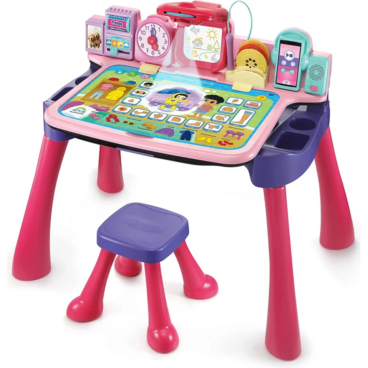 Vtech 80-540954 5-in-1 Magischer Schreibtisch pink – Bild 1