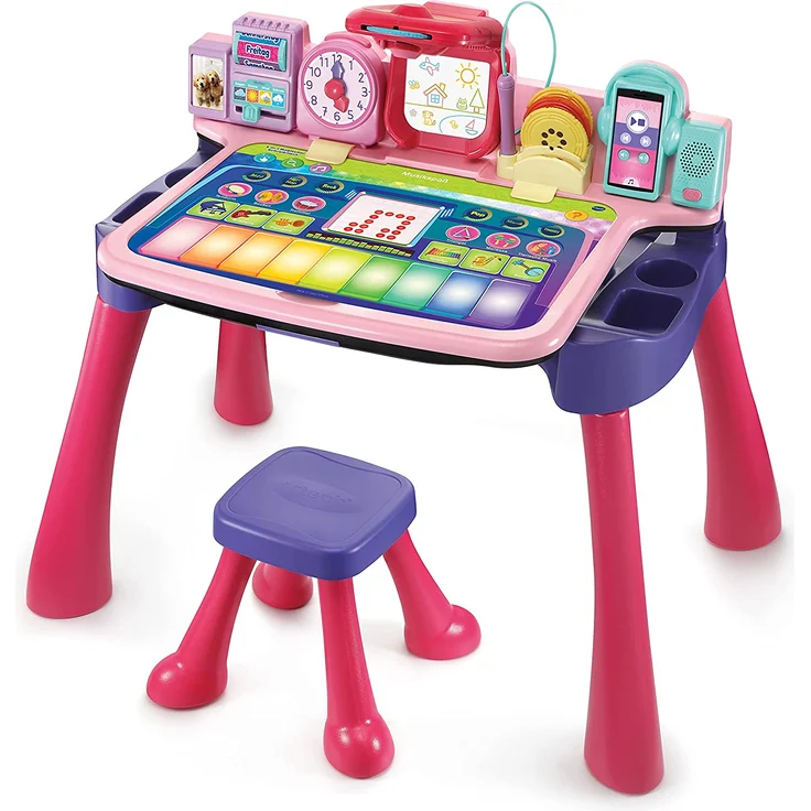 Vtech 80-540954 5-in-1 Magischer Schreibtisch pink – Bild 3