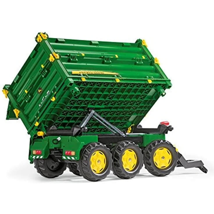 Rolly Toys rollyMulti Trailer John Deere Kipper (Dreiseitenkipper mit Gewindekurbel, Heckkupplung) 125043 – Bild 2