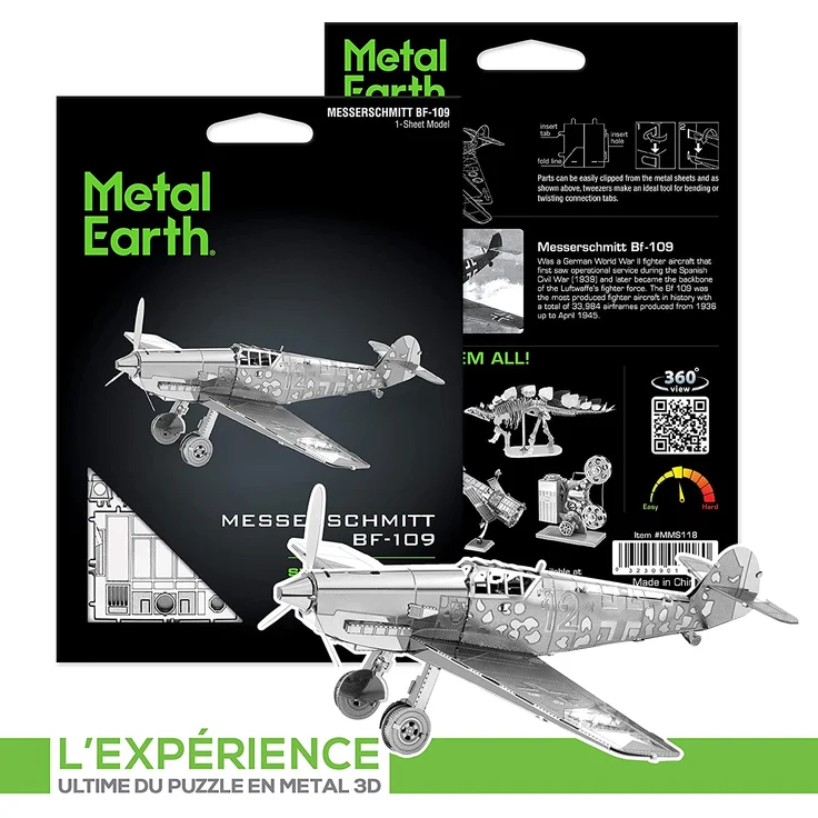 Metal Earth: Messerschmitt Bf-109 – Bild 7
