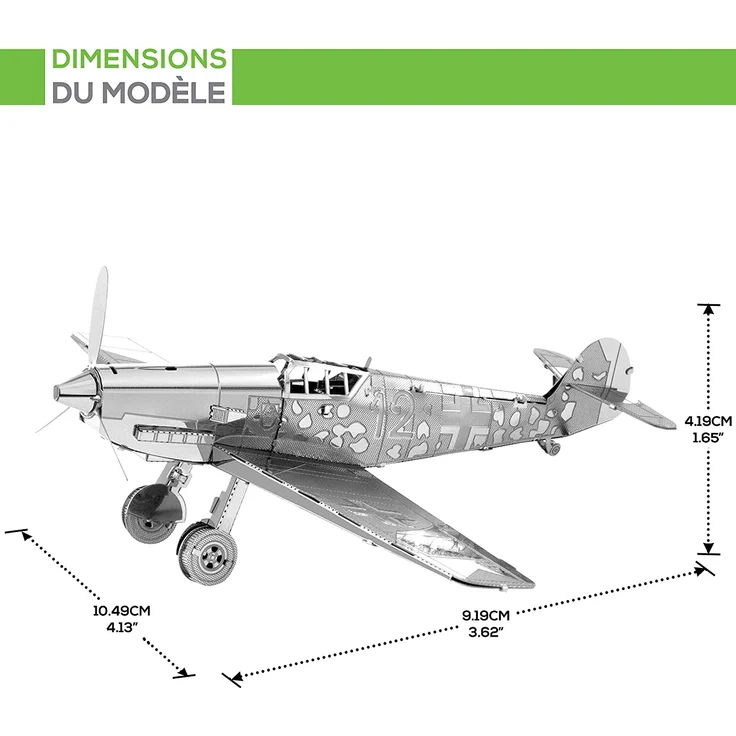 Metal Earth: Messerschmitt Bf-109 – Bild 6