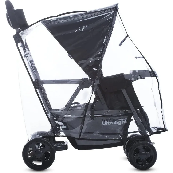 Joovy 905 Caboose Ultralight Regenhülle, transparent