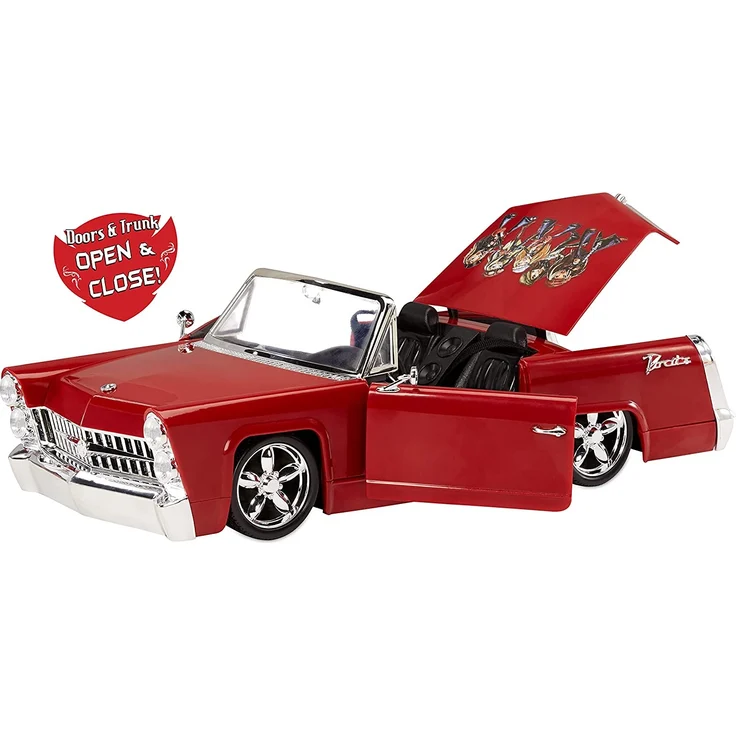Bratz 577829EUC Rock Angelz 20 Yearz Special Edition Cruiser-Cabrio mit funktionierenden Türen, Kofferraum, Lichtern, Sicherheitsgurten und Lenkrad-Für 2 Modepuppen-Für Kinder ab 7 Jahren – Bild 3