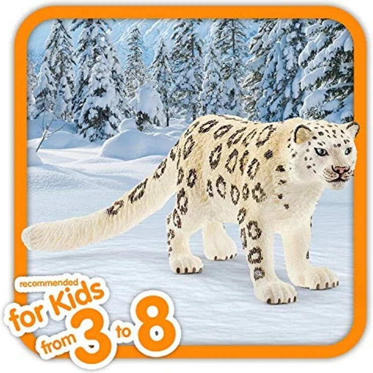 Schleich Spielfigur Schneeleopard - Preisvergleich – Bild 3